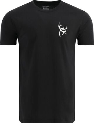 Men's Buck Commander Camo Filled Flag Short Sleeve T-Shirt