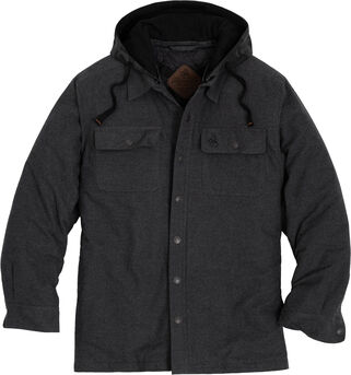 Men's Concealed Carry Maplewood Hooded Shirt Jacket