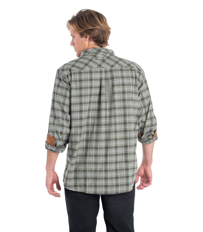 Men's Legendary Stretch Flannel Shirt Solid Heather image number 4