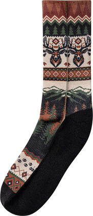 Men's Legendary Buck Forest Socks