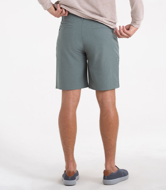 Men's Water Activated Fish Print 9 Inch Inseam Boardshort image number 3