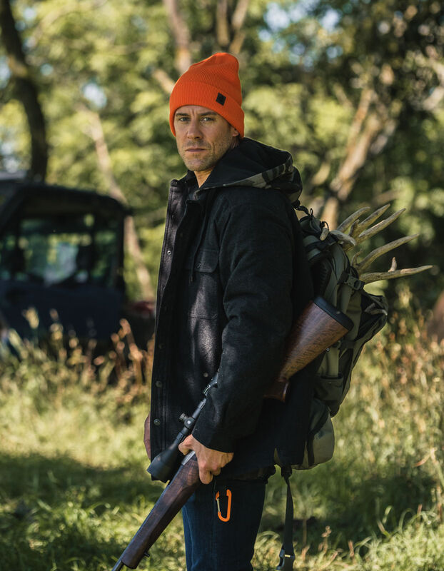 Men's Maplewood Hooded Flannel Shirt Jacket image number 3