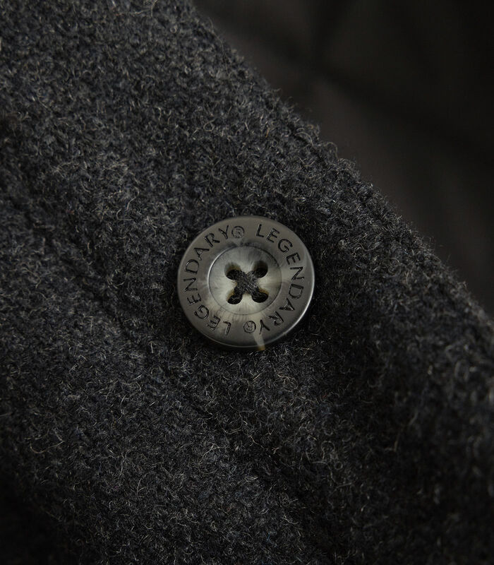 Men&rsquo;s Tough as Buck Legacy Insulated Button Up Wool Shirt Jacket image number 5