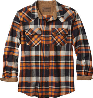 Men's Shotgun Western Flannel Shirt