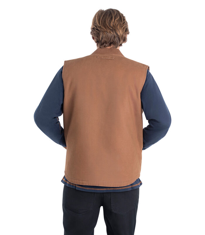 Men's Canvas Cross Trail Workwear Vest image number 4