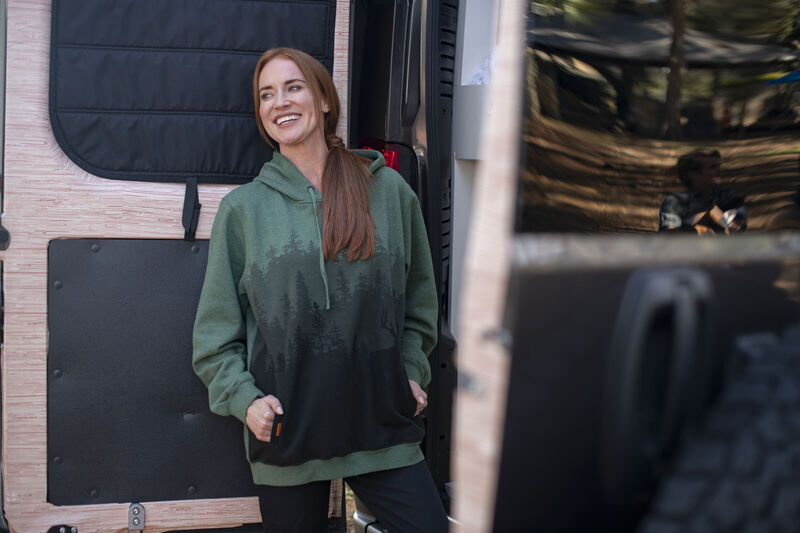 Men's Legendary Outdoors Horizon Hooded Sweatshirt image number 2