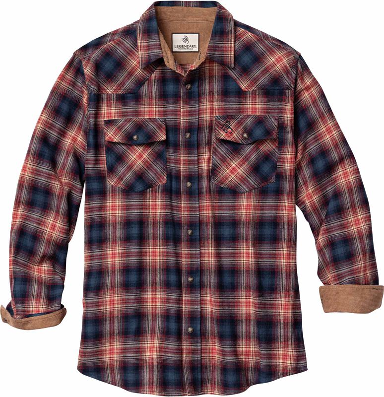 Men's Shotgun Western Flannel Shirt image number 0