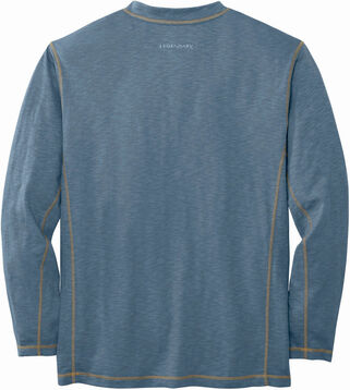 Men's Maverick Slub Henley Long Sleeve Shirt