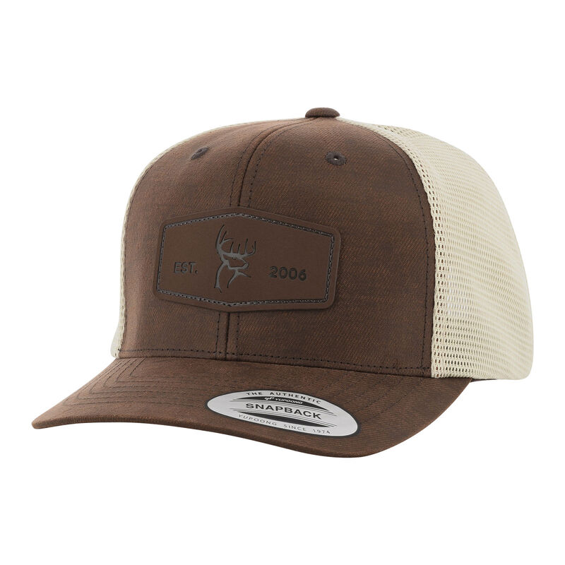 Buck Commander Waxed Cotton Leather Patch Hat image number 0