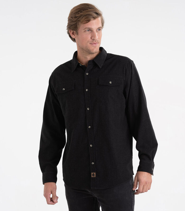 Men's Buck Camp Flannel Shirt image number 3