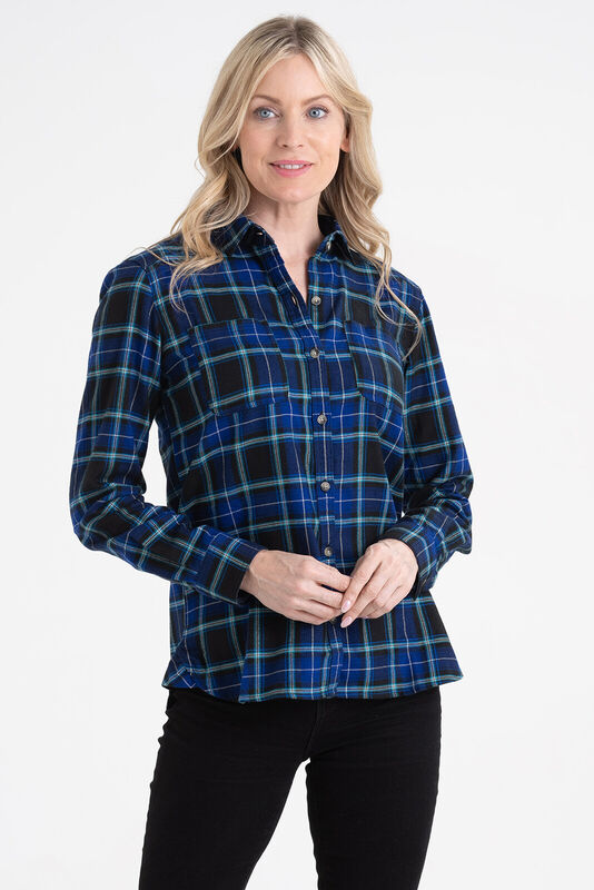 Women's Legendary Comfort Fit Flannel Shirt image number 2