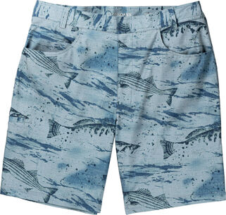 Men's Eco Print 9 Inch Inseam Boardshort
