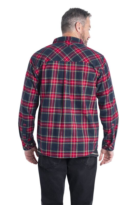 Men's Buck Camp Flannel Shirt image number 4