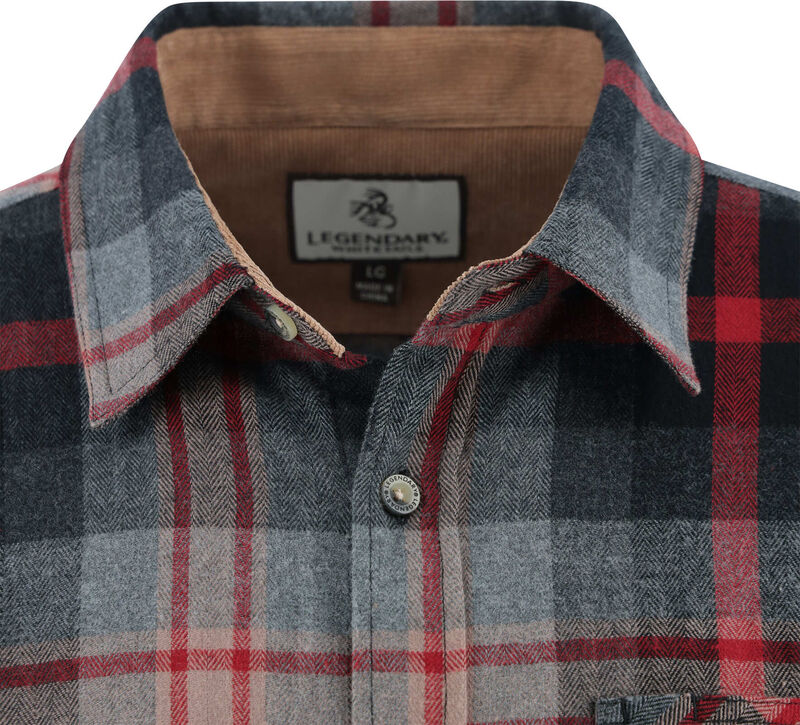 Men's Buck Camp Flannel Shirt image number 3