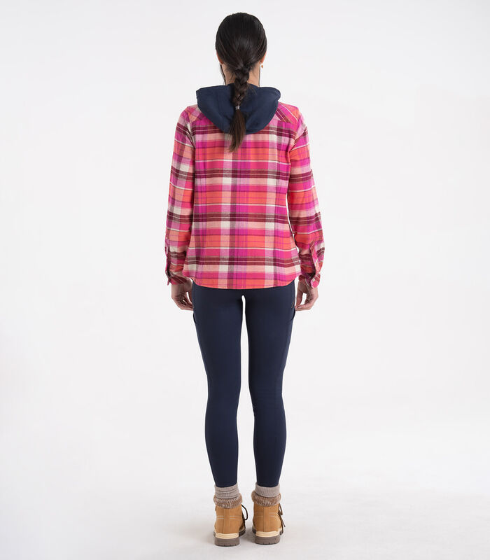 Women's Lumber Jane Hooded Flannel Shirt image number 3