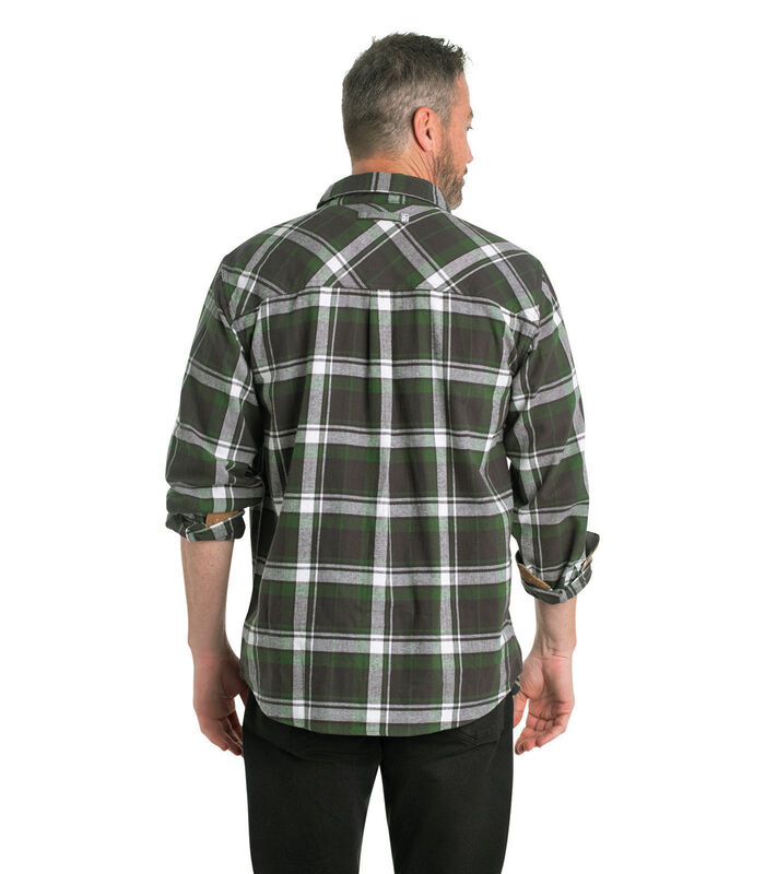 Men's Buck Camp Flannel Shirt image number 4