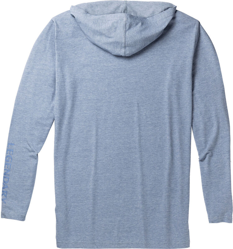 Men's UPF Sun Protected Hooded Long Sleeve T Shirt image number 1