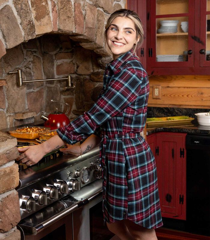 Women's Open Spaces Flannel Dress image number 2