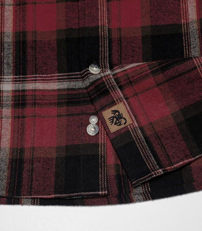 Men's Buck Camp Flannel Shirt image number 5