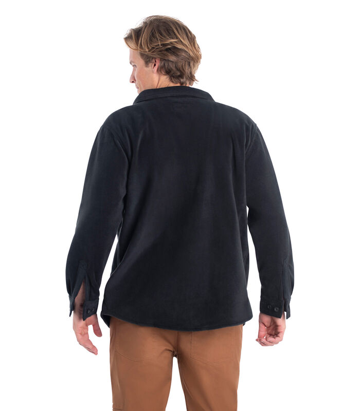 Men's Heavyweight Navigator Fleece Shirt image number 3