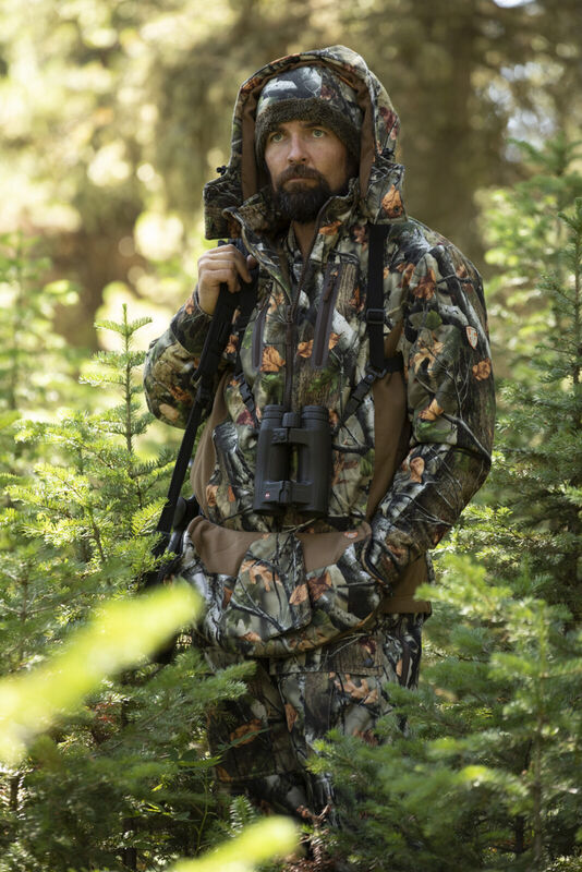 Men's Huntguard Big Game Camo Convertible Reflex Tec Hunting Coat image number 2