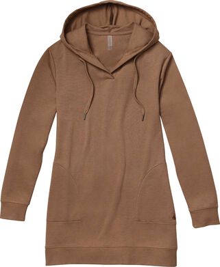 Women's Long Sleeve Oversized Hoodie Sweatshirt Dress