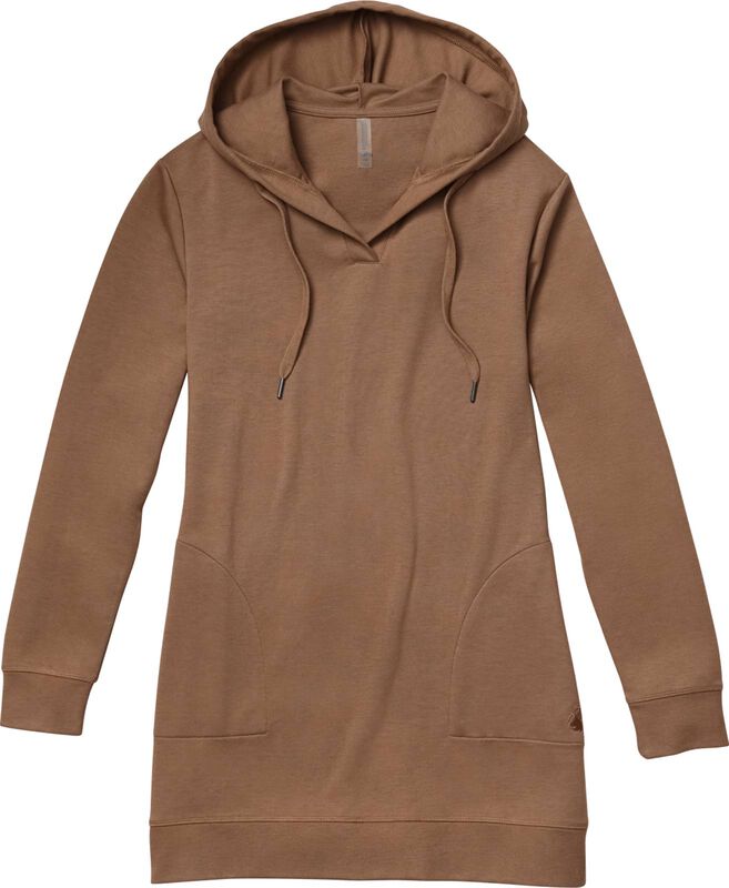 Women's Long Sleeve Oversized Hoodie Sweatshirt Dress image number 0