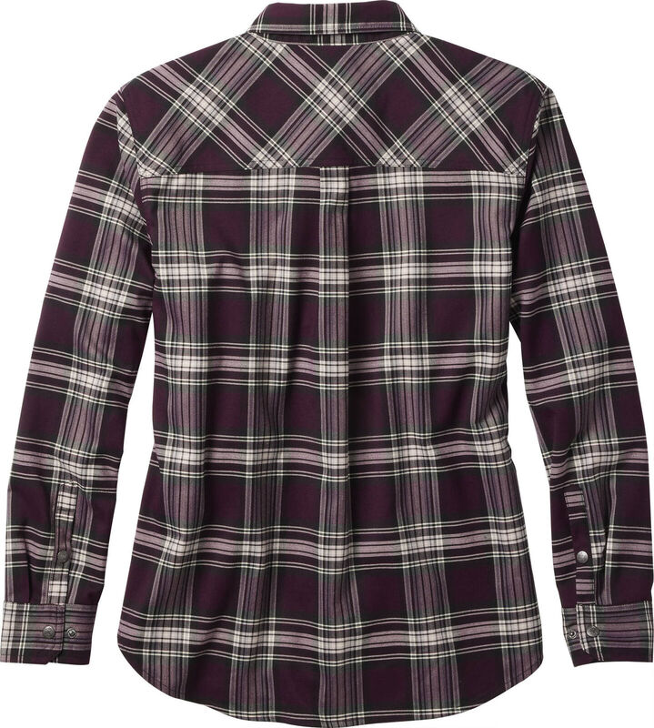 Women's Comfortable Performance Flannel Shirt image number 1