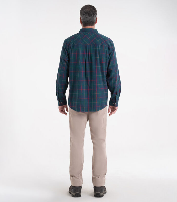 Men's Buck Camp Flannel Shirt image number 3