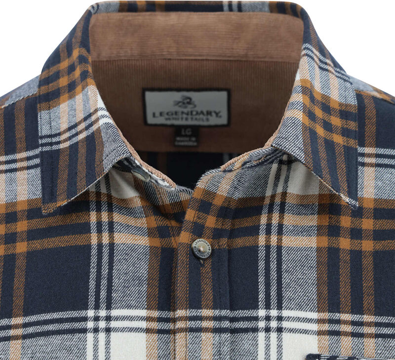Men's Buck Camp Flannel Shirt image number 3