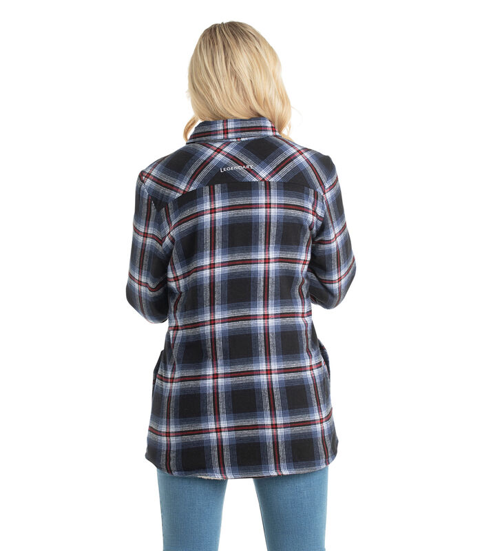 Women's Open Country Sherpa Lined Shirt Jacket image number 3