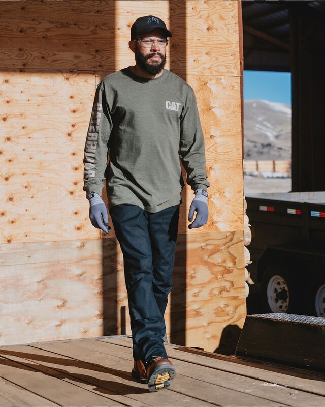 Men's Double Front Stretch Canvas Pant - Straight Fit
 image number 2