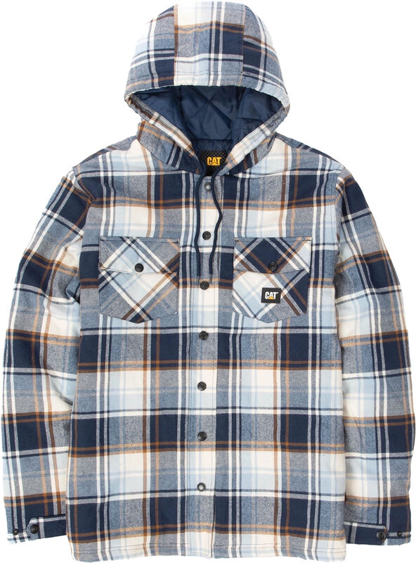 Men's Hooded Flannel Shirt Jac image number 0