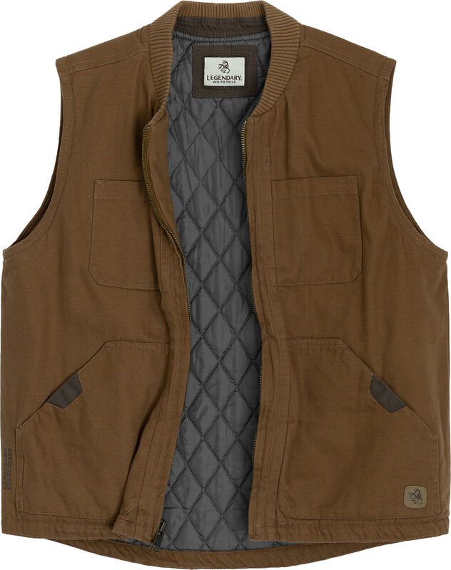 Men's Canvas Cross Trail Workwear Vest image number 0