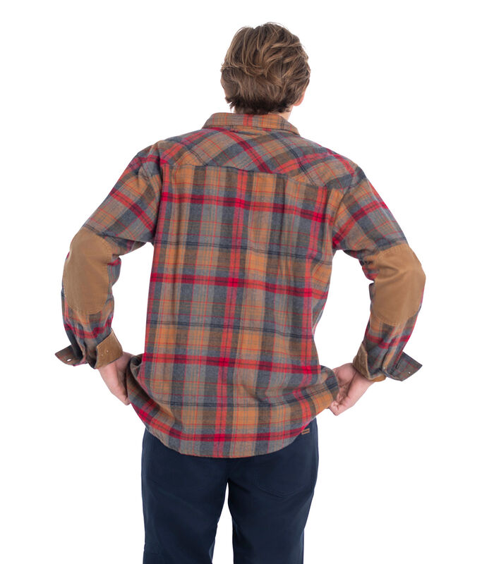 Men's Harbor Heavyweight Flannel Shirt image number 4