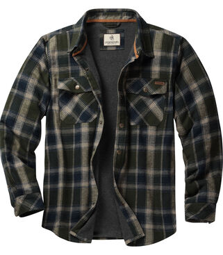 Men's Archer Thermal Lined Flannel Shirt Jacket
