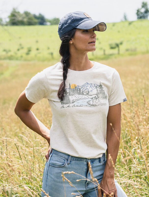 Women's Legendary Outdoors Habitat Short Sleeve T-Shirt image number 2
