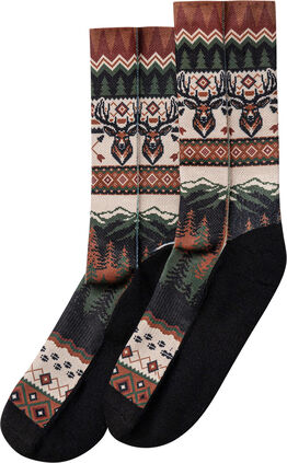 Men's Legendary Buck Forest Socks