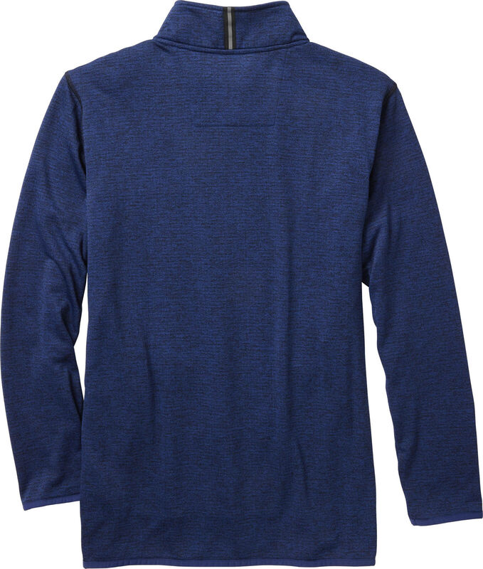Legendary Outdoors Men's Grid Fleece Half Zip Pullover image number 1