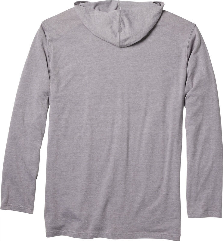 Men's UPF Sun Protected Hooded Long Sleeve T Shirt image number 1