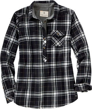 Women's Firelight Popover Flannel Tunic Top