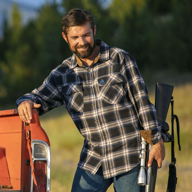 Men's Shotgun Western Flannel Shirt image number 2