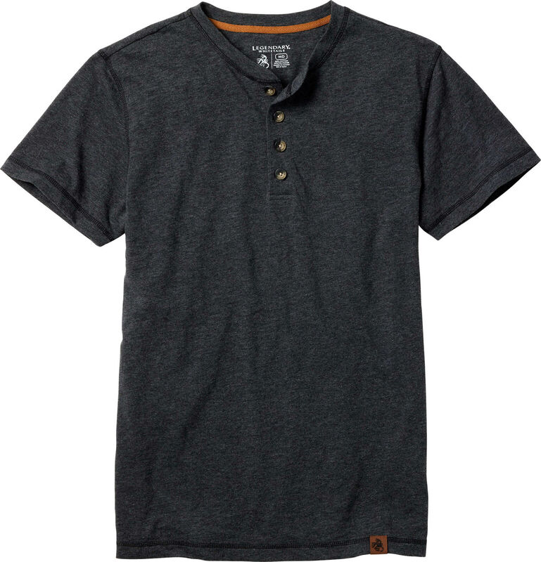 Men's Maverick Slub Henley Short Sleeve Shirt image number 0