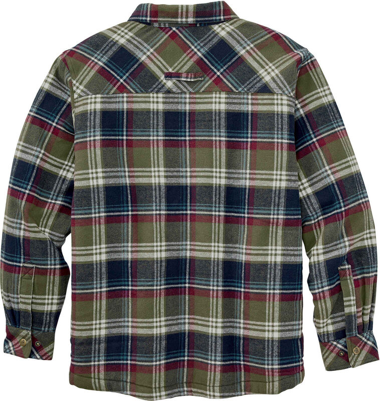 Men's Deer Camp Berber Lined Flannel Shirt Jacket image number 1