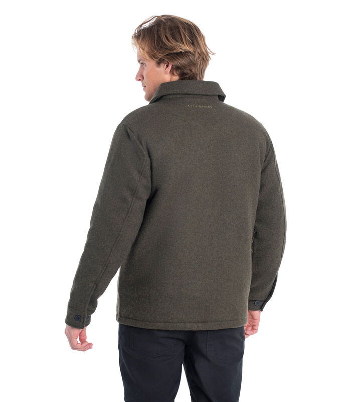Men's Tough as Buck Outdoorsman Berber Lined Wool Jacket image number 3