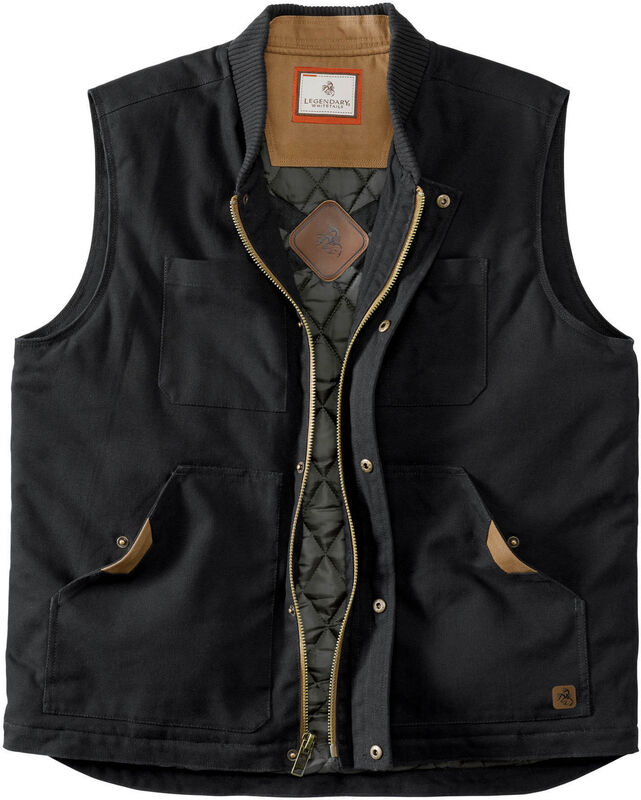 Men's Concealed Carry Canvas Cross Trail Vest image number 0