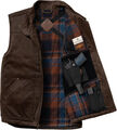 Men's Concealed Carry Journeyman Flannel Lined Vest