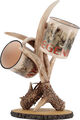 Antler Mug Holder With Two Piece Ceramic Mug Set