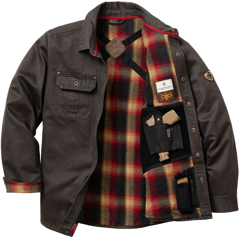 Men's Concealed Carry Journeyman Shirt Jacket image number 1