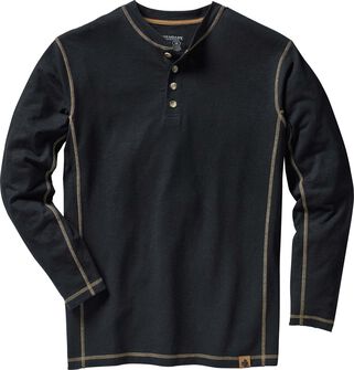 Men's Maverick Slub Henley Long Sleeve Shirt